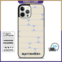 Marimekko77 Phone Case for iPhone 14 Pro Max / iPhone 13 Pro Max / iPhone 12 Pro Max / XS Max / Samsung Galaxy Note 10 Plus / S22 Ultra / S21 Plus Anti-fall Protective Case Cover