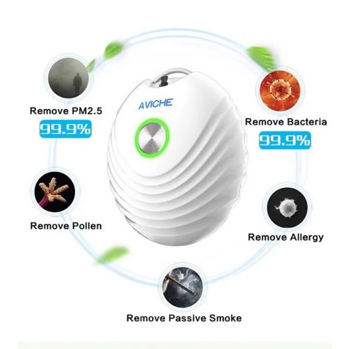 บริการเก็บเงินปลายทาง 🦠AVICHE Wearable Air Purifier (มีของพร้อมส่ง