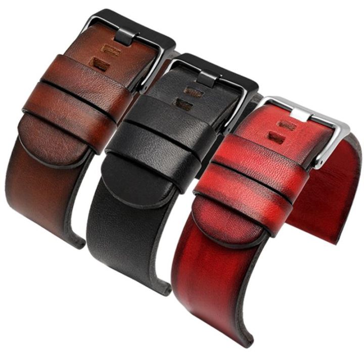 เหมาะสำหรับดีเซล-diesel-dz4318-7395-7257-4427-series-mens-retro-leather-watch-strap-accessories