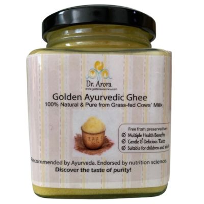 Organic Pavilion กี น้ำมันเนยอินเดีย Dr.Arora Organic Ayurvedic Ghee (300g)