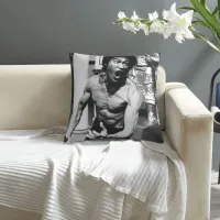 Bruce Lee pillowcase printed cushion cover sofa waist pillow pillow cover