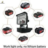 ไฟ LED ทำงานขับรถ1ชิ้น ABS + PC แบตเตอรี่สำหรับ Metabo 18V Li-Ion