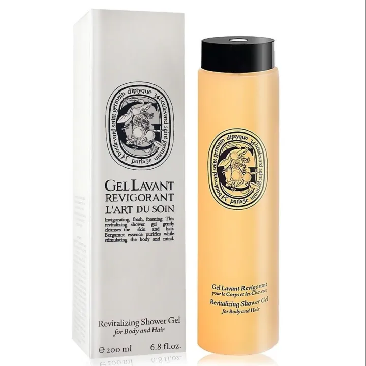 DIPTYQUE Revitalizing Shower Gel For Body And Hair 200ml Lazada