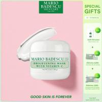 Mario Badescu BRIGHTENING MASK WITH VITAMIN C มาริโอ บาเดสคู ไบรท์เทนนิ่ง มาสก์ ไวตามิน ซี 2oz. (59mL) มาส์กหน้า บำรุงผิวหน้า ดูแลผิวหน้า ผลิตภัณฑ์ดูแลผิว