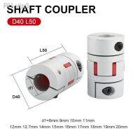 D40 L50 Aluminum Plum Coupling Star Engraver Servo Motor Connector Flexible Coupler 8/10/12/12.7/14/15/16/18/19/20/22mm