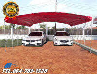 เต็นท์จอดรถสำเร็จรูป CARSBRELLA รุ่น TWIN A สําหรับรถยนต์ขนาดเล็กถึงขนาดกลาง จอดรถได้ 2 - 3 คัน