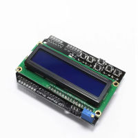 1ชิ้นหน้าจอ1602 LCD LCD1602 LCD ที่คลุมแป้นปุ่มสำหรับ ATMEGA328 Arduino หน้าจอสีฟ้า ATMEGA2560ราสเบอร์รี่ Pi UNO