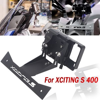 Motorcycle Stand Holder Mobile Phone GPS Navigation Plate Bracket For KYMCO XCITING S 400 For Taiwan Imported Rowing Guang Yang