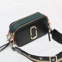 Leather Mini Camera Bags Female 2020 New Style Fashion Korean Style Versatile Broadband Shoulder Bag One-Shoulder Contrast Color Square Sling Bag