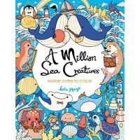 By Lulu Mayo  A Million Sea Creatures (Million Creatures to Color)