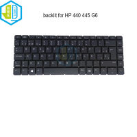 Laptop Backlit Spanish keyboard For HP ProBook 440 445 G6 G7 445RG6 440G6 HSN-Q15C L85515-091 Spain notebook keyboards Original