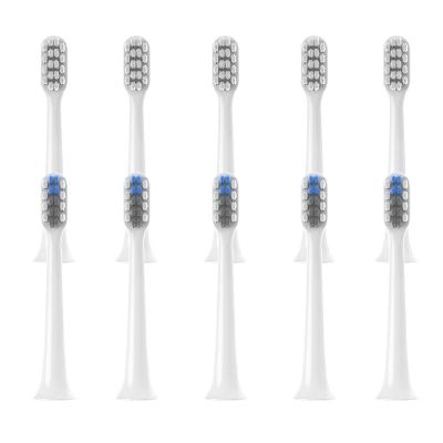 【CC】❉  10pcs for XIAOMI T200 Whitening Soft DuPont Replacment Heads Bristle Nozzles Electric Toothbrush