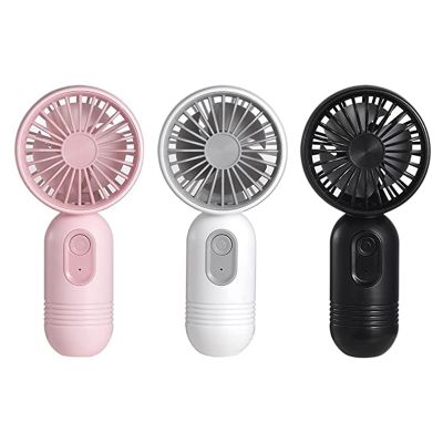 Mini Fans, USB Rechargeable Personal Fan, Battery Operated Small Hand Fan for Travel/Camping/Outdoor/Home/Office 3PCS