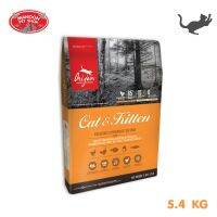 ? { ส่งฟรี } ?  ORIJEN Cat&amp;Kitten 5.4kg โอริเจน สูตรแมวและลูกแมว 5.4กก.  บริการเก็บเงินปลายทาง