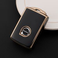 【cw】 Electroplated TPU Car Remote Key Fob Cover Case Holder Shell for Volvo XC40 XC60 S90 XC90 V90 T5 T6 T8 Keychain Accessories ！