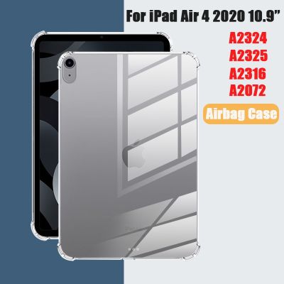 Case For Apple iPad Air 4 10.9 inch Transparent Case air4 2020 Slim Shockproof Tablet Cover for iPad A2324 A2072 A2316 Funda