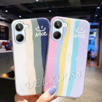 เคสมือถือสำหรับ Realme 10 10T Pro Plus Pro + 5G 4G เคสนิ่มสีรุ้งเคสสมาร์ทโฟนคนรักฝาหลังคู่เคสหลากสี Realmi Realme10 Realme10T 10Pro 10Pro +