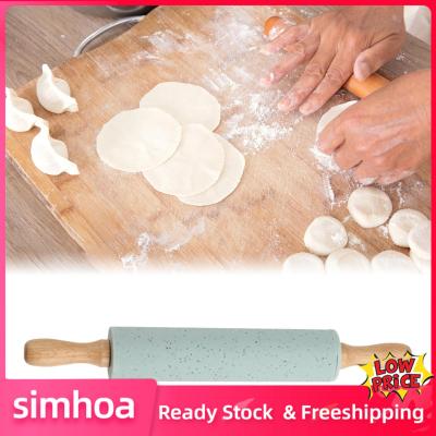 ท่อนไม้สำหรับกลิ้ง Simhoa รีดแป้งขนมอบ Pin สำหรับแกดเจ็ตสำหรับครัวขนม