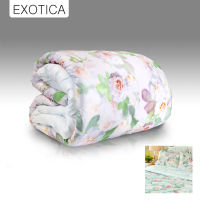 EXOTICA ปลอกผ้านวม / ผ้านวมเย็บติด ขนาด 100”x90” (สำหรับเตียง 6 ฟุต หรือ 5 ฟุต) / 70”x90” (สำหรับเตียง 3.5 ฟุต) ลาย Vendela Roses