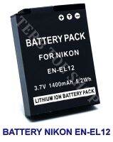 EN-EL12  ENEL12 Camera Battery for Nikon แบตเตอรี่สำหรับกล้อง นิคอน COOLPIX A900,W300,S1100pj,S1200pj,AW120,AW130,P340,S9700s,S9900,KeyMission 170,360 BY TERB TOE SHOP