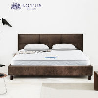 LOTUS ที่นอน (สเปคแน่นสบาย) รุ่น Evan หนา 8 นิ้ว ฟรีหมอนหนุนสุขภาพกันไรฝุ่น ส่งฟรี