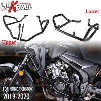 CB500 X เครื่องยนต์มอเตอร์ไซค์ป้องกันการกระแทกบาร์กันชนสำหรับ Honda CB500X CB 500X2019-2022 2020 2021บนล่างเคสกันกระแทกตัวถังรถ