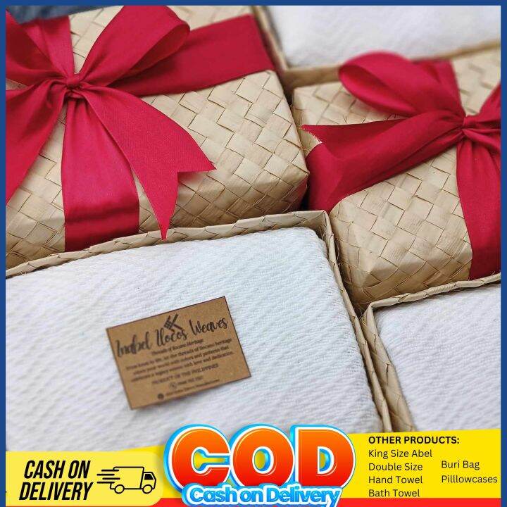 Abel BATH TOWEL White Only Abel Gift Set Wedding Souvenirs Pasalubong