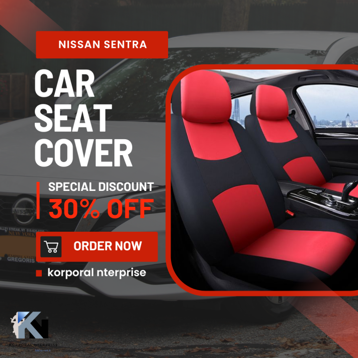 Nissan Sentra KN Seat Cover 5 Seater Cover Lazada PH