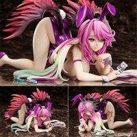 อะนิเมะไม่มีเกมไม่มีชีวิตศูนย์ Jibril Bare Leg Bunny Ver. ฉบับสงครามที่ยิ่งใหญ่1/4ตุ๊กตาขยับแขนขาได้พีวีซีสำหรับสะสมโมเดลของเล่นของขวัญตุ๊กตา