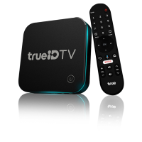 TrueID TV Box Gen2 ใหม่มือ1อุปกรณ์ครบเซต,(ไม่มีกล่องกระดาษแพคเกจจิ้ง),กล่องแอนดรอยด์TV ,กล่องทรูไอดีทีวี กล่องขายขาด ดูหนัง ดูบอล ดูYoutube, ส่งไว