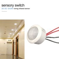 12V 24V LED PIR Infrared Detector IR Infrared Motion Sensor Switch Adjustable Time Delay Switch for 18W Ceiling Lamp Downlight