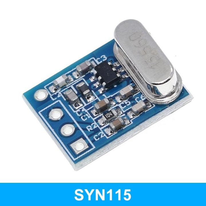 TZT 1เซ็ต2ชิ้น433เมกะเฮิร์ตซ์รับส่งสัญญาณไร้สายคณะกรรมการโมดูล SYN115 SYN480R ถาม /Ook ชิป PCB สำหรับ A Rduino