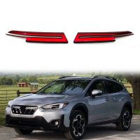 Car Upper Front Center Grille Grill Moulding Strips Cover Trim for Subaru XV / Crosstrek 2021-2023