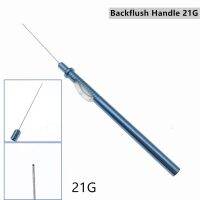 Aspiration Needle Straight With Silica Gel Cannulation Inside Backflush Handle 21G/23G