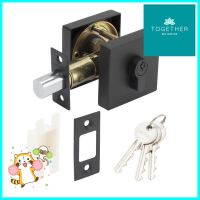 กุญแจลิ้นตาย 2 ด้าน HAFELE 489.10.557 สีดำDOUBLE-CYLINDER DEADBOLT LOCK HAFELE 489.10.557 BLACK **ของแท้100%**