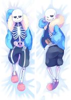 Game Undertale Sans Dakimakura Skeleton Boy Hugging Body Pillow Case Cover Bedding Otaku Cosplay Pillowcase Male BL Gift