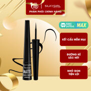 Bút Kẻ Mắt Nước Siêu Lì, Chống Lem Silkygirl Perfect Matte Liquid Eyeliner