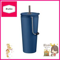 แก้วน้ำสูญญากาศ+หลอด LOCKNLOCK TUMBLER 540 มล. สีน้ำเงินVACUUM TUMBLER WITH STRAW LOCKNLOCK TUMBLER 540ML BLUE **ราคารวม Vat แล้วค่ะ ไม่มีบวกเพิ่ม**