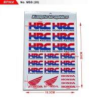 แผ่นสติ๊กเกอร์ไวนิลการแข่งขัน Mx โลโก้ตกแต่งกราฟิกมอเตอร์ไซค์กังฟูสำหรับปีกสีแดง Hrc Cbr Rr Repsol หมวกกันน็อคแบบจักรยานสกปรก