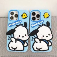 เคสโทรศัพท์ซิลิโคนลายการ์ตูน Pochacco สำหรับ IPhone14/11/12/13 Iphone11pro สูงสุด/12pro สูงสุด/13pro สูงสุด/14pro สูงสุด/Xs/xr กันตก0000