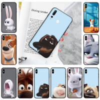 YU213 The Secret Life of Pets Black อ่อนนุ่ม เคสโทรศัพท์ หรับ OPPO  ปก