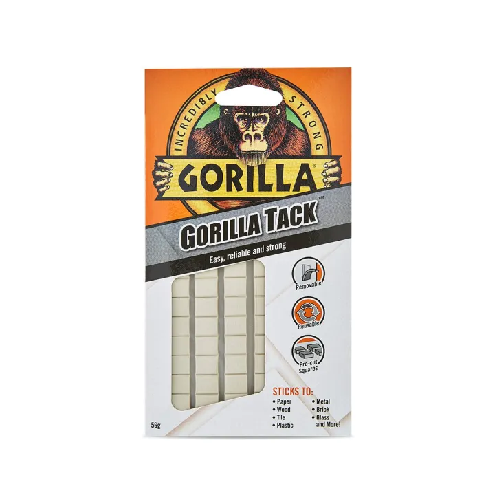 Gorilla Mounting Putty Removable 2oz 84 PreCut Square. Lazada PH