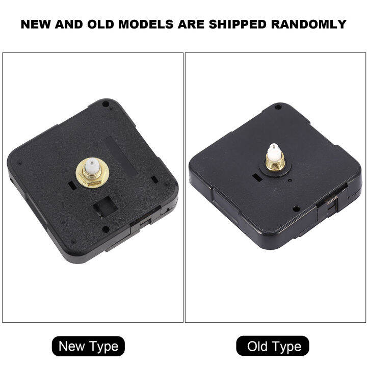 Clock Movement Parts Black DIY Mechanism Quartz Clock Movement Parts
