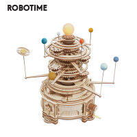 Robotime Rokr 316ชิ้นแบบหมุนได้ชุดบล็อกรูปแบบการสร้างไม้ DIY ของขวัญชิ้นส่วนของเล่น ST001