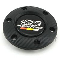 【CW】 Mugen Power Car Styling Racing Steering Wheel Horn Push Button Speaker Control Cover ABS Plastic Edge Ring