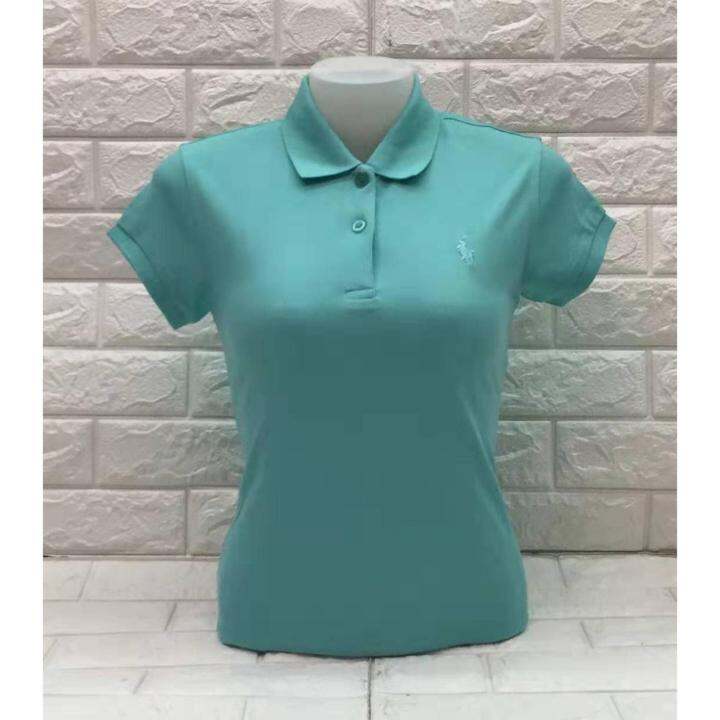 polo shirt plain for womens Lazada PH