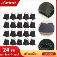 MOVTOTOP 20 ชุดของ trampoline สามเหลี่ยมหัวเข็มขัดโลหะสามเหลี่ยมแหวนรูปตัววีแหวนสามเหลี่ยมและงานแต่งงาน