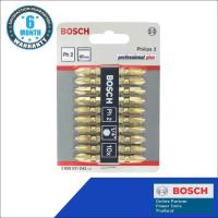 โปรโมชั่น BOSCH ดอกไขควง สองปลาย PH2 65 มม. แพค 10 ดอก 2608521042 หัวไขควง สีทอง 2 x 65 mm. Made in Taiwan ราคาถูก สว่าน สว่านไร้สาย สว่านไฟฟ้า  เครื่องมือช่าง