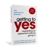 Getting to yes by Roger Fisher negotiating power Roger Fisher managing marketing business and wealth management paperback full English Book Random House