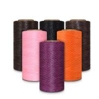 【YD】 0.8MM 260m Waxed Thread Cotton polyester  Hand Knitting String Necklace Rope Bead Sewing for Leather Caft Stitching